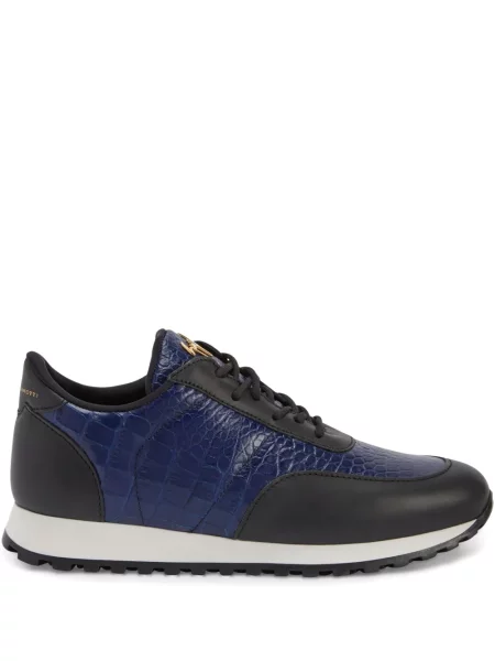 Sneakerși Giuseppe Zanotti din piele negru