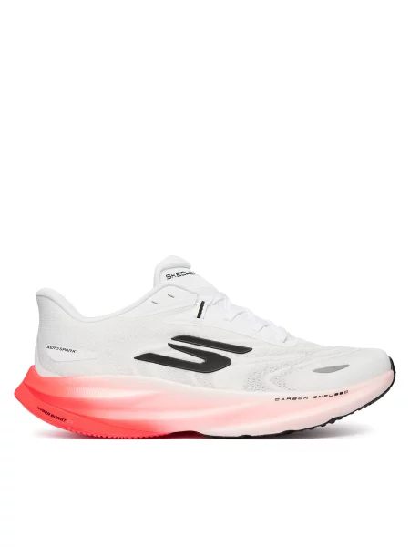 Pantofi pentru alergare Skechers alb