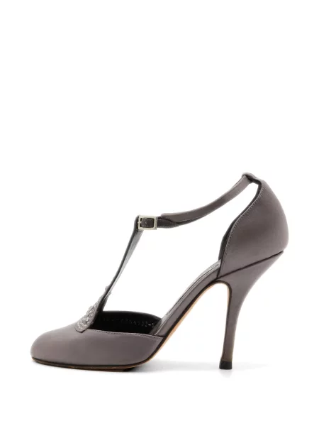 Pantofi cu toc Gina gri