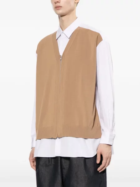 Pruhovaná košile Comme Des Garçons Homme bílá