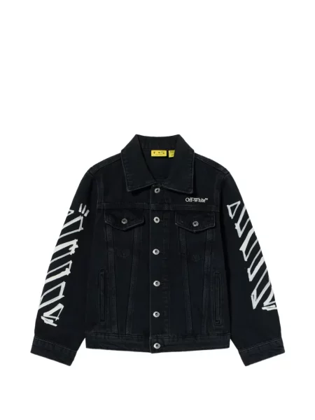 Kurtka jeansowa dziecięca Off-white biała