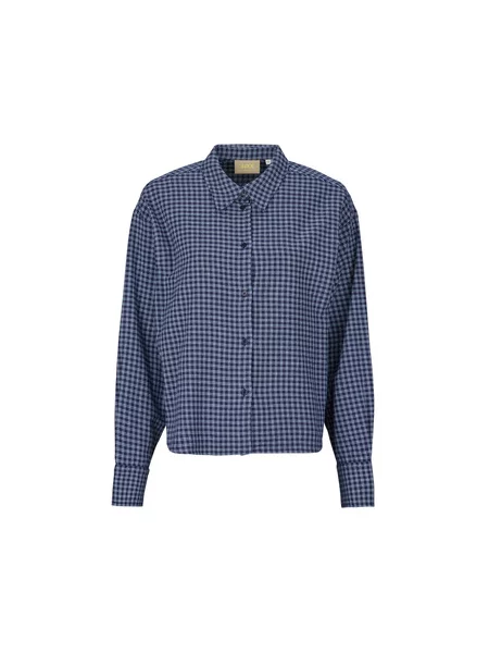 Flanel bluza Jjxx s karirastim vzorcem modra