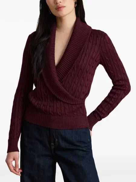 Pulover Lauren Ralph Lauren roșu