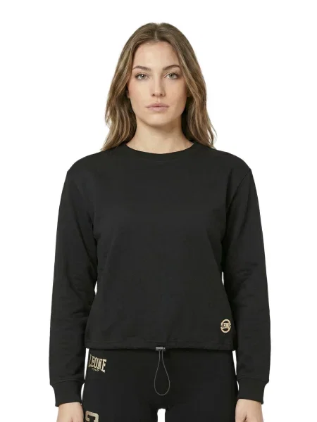 Sweter Active Gold z okrągłym dekoltem czarny