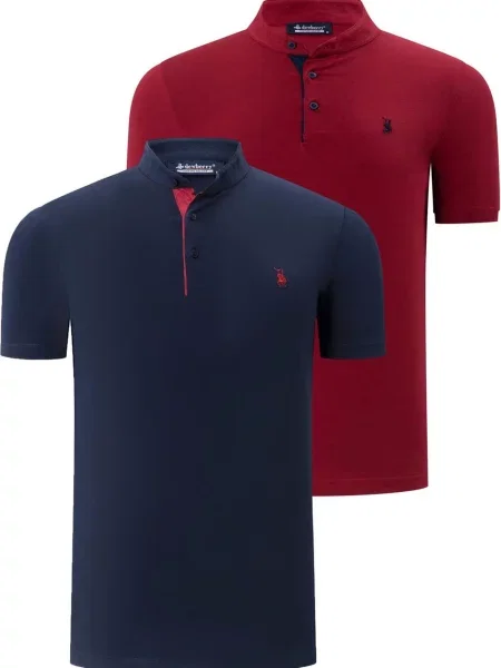Tricou polo Dewberry albastru