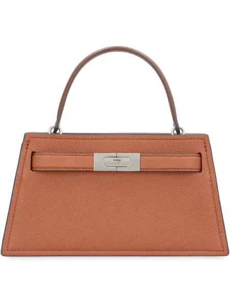 Torebka Tory Burch skórzana brązowa