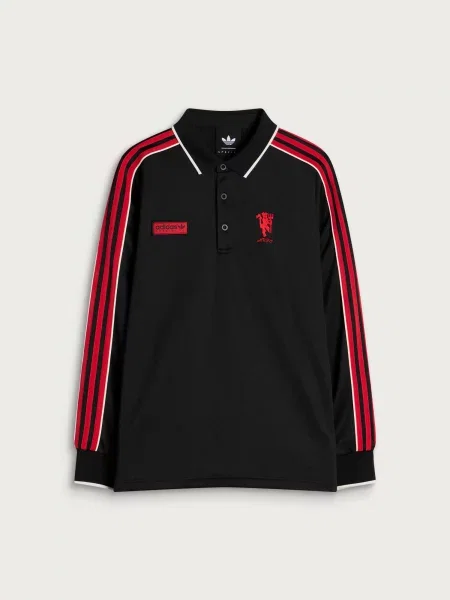 Koszulka polo Adidas czarna