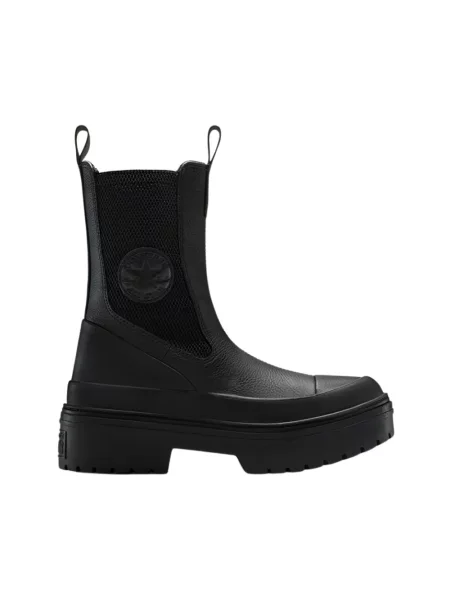 Sztyblety Converse skórzane czarne