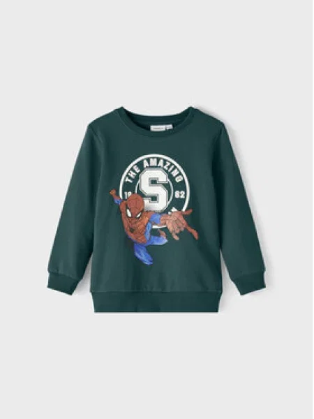 NAME IT Mikina SPIDER-MAN zelená
