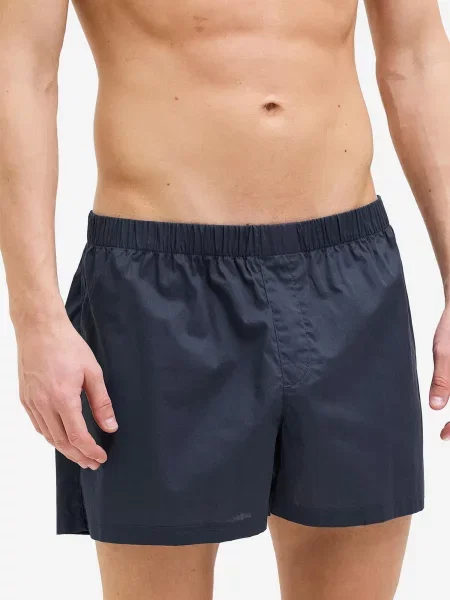 JACK & JONES Boxerky JACMILANO námornícka modrá / zafírová čierna