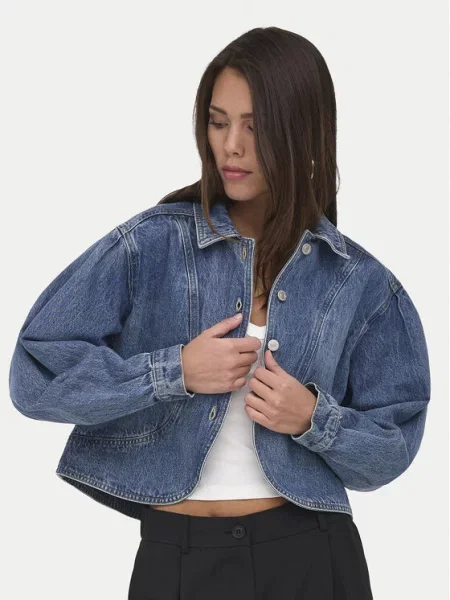 ONLY Τζιν μπουφάν Amber μπλε