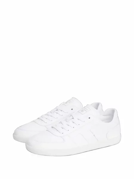 Sneakerși Tommy Hilfiger din piele alb
