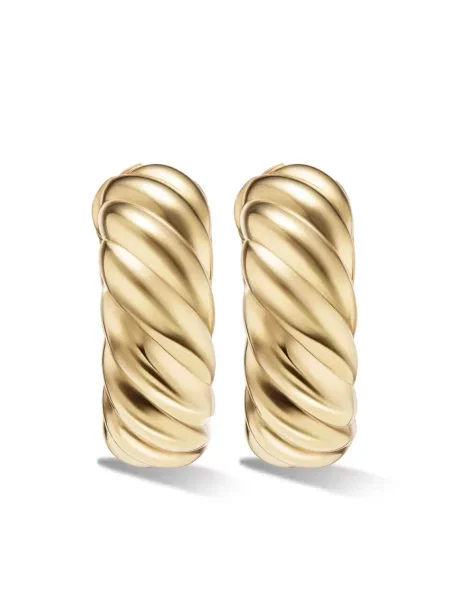 Cercei David Yurman galben