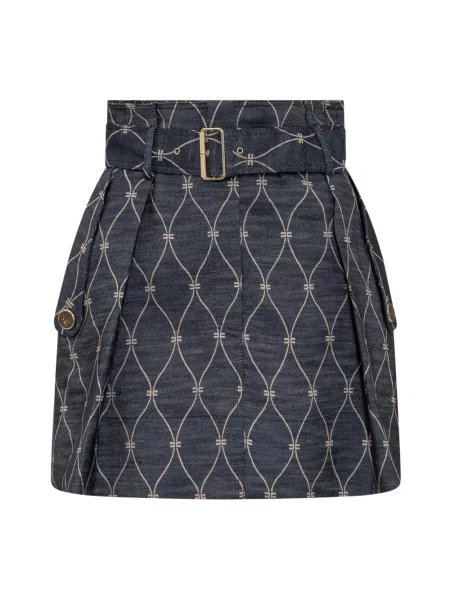 Spódnica Elisabetta Franchi niebieska