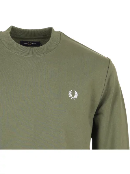 Fred Perry Mikina khaki zelená