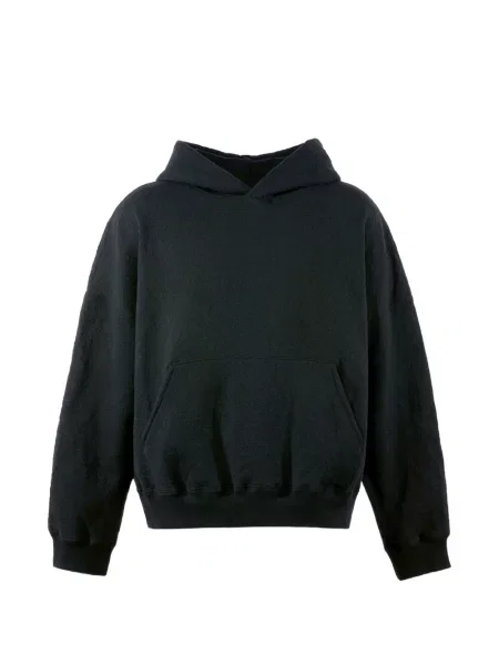 Hanorac cu glugă Mononoke Made cu model floral din jacard negru
