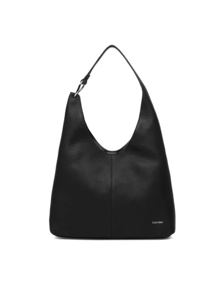 Calvin Klein De piele geantă shopper negru