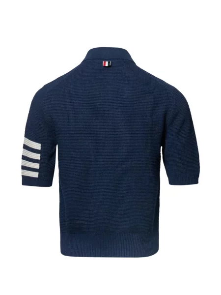 Polo Thom Browne cu dungi albastru
