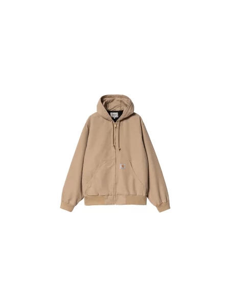 Carhartt WIP OG Active Jacket Dusty H Brown Mężczyźni Kurtki Carhartt WIP Jasnobrązowy Size: L brązowa