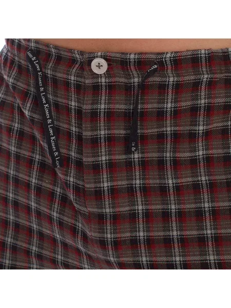 Pizsama Kisses&love fekete