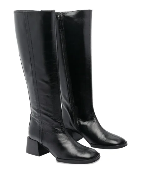 Botine Poeve din piele negru