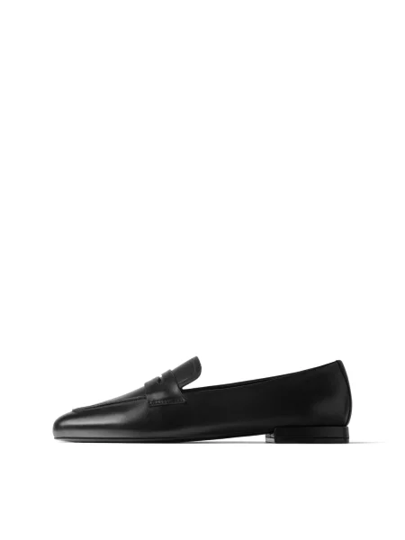 HANDMADE SHOES Mocasini QUIET WINTER MORNING' negru