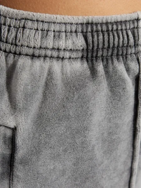 Bársony sportnadrág Alexander Wang szürke