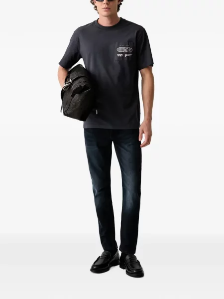 Portofel Levi's® cu autograf conici tricotate negru