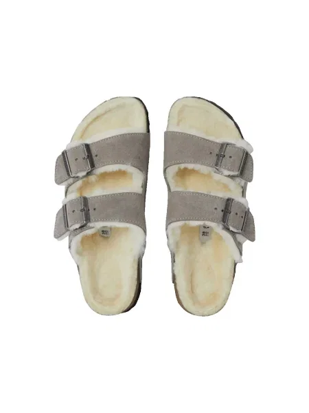 Pantofi Birkenstock gri