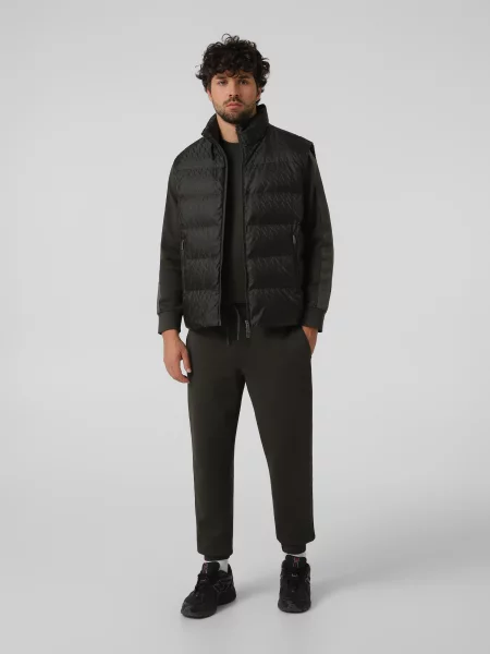 Утеплений жилет Armani Exchange коричневий