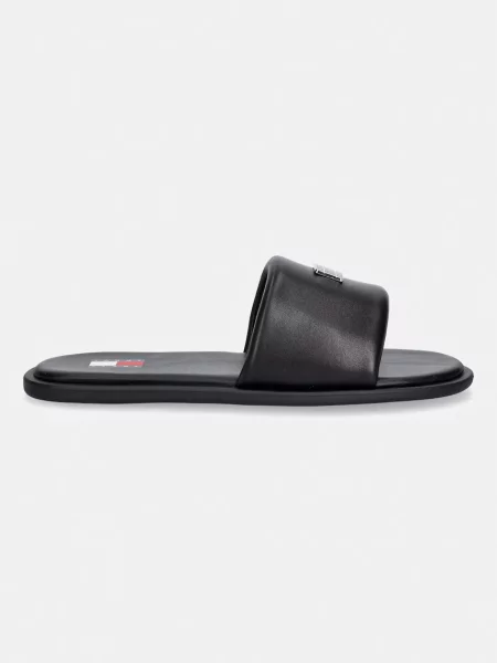 Tommy Jeans Nizki natikači črna