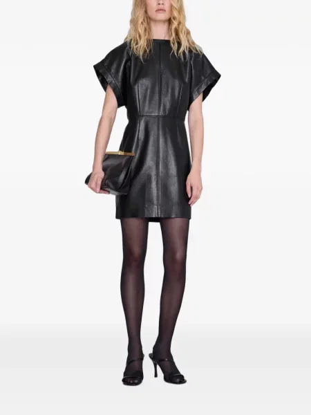 Rochie Anine Bing din piele negru