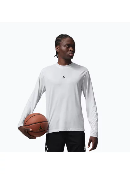 Тениска с дълъг ръкав Nike с дълъг ръкав бяло