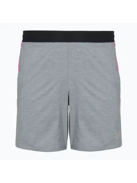 Férfi rövidnadrág Under Armour Launch Rfltv mod gray/nova orange/reflective. Méret: L szürke
