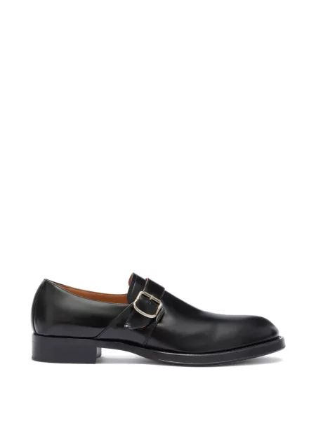 Pantofi monk Dries Van Noten din piele negru