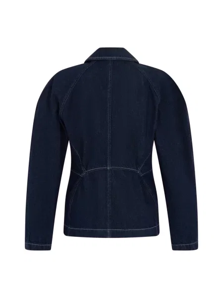 Kurtka Alberta Ferretti niebieska