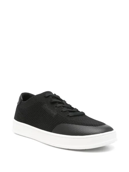 Sneakerși Calvin Klein cu imagine negru