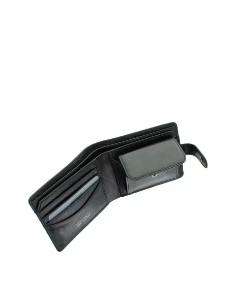 Кожаный кошелек Visconti черный