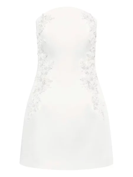 Mała mały sukienka mini Rebecca Vallance garniturowa biała