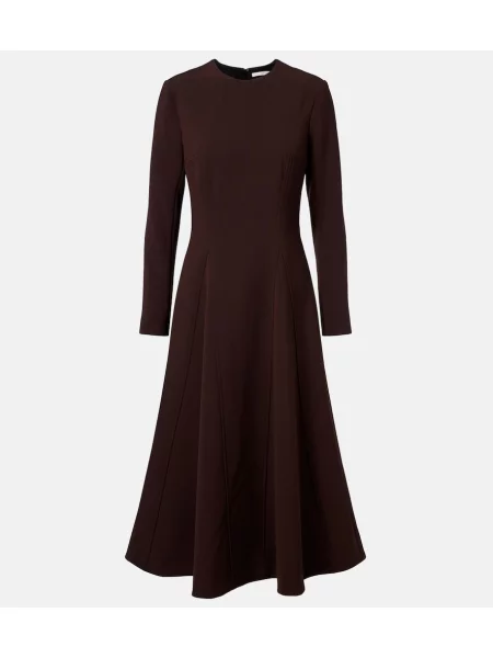 Rochie midi Emilia Wickstead maro
