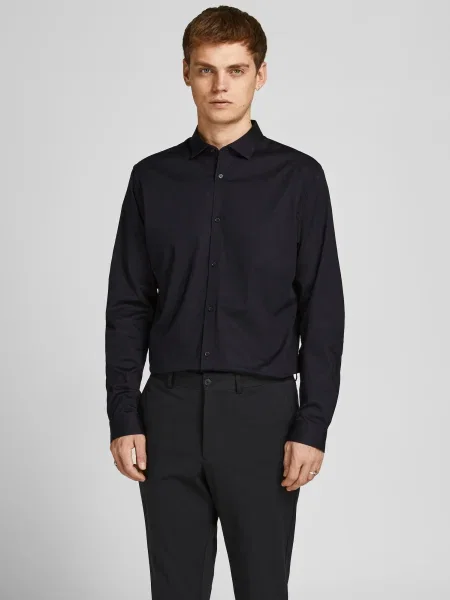 JACK & JONES Cămașă CARDIFF' negru