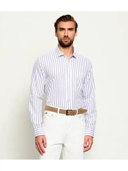 BOSS BLACK Cămașă | casual fit alb