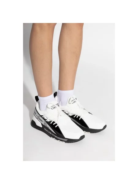 Sneakersy Versace Jeans Couture z logo białe