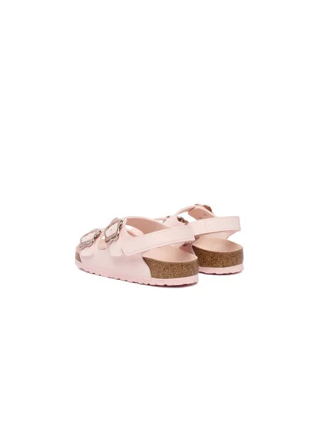Sandále Birkenstock Milano Flower Buckle D Svetloružová