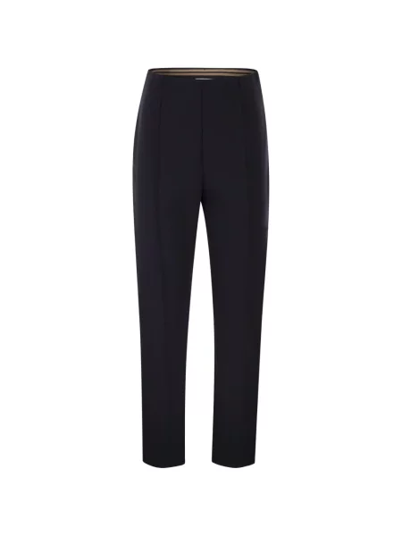 Pantaloni Max Mara albastru