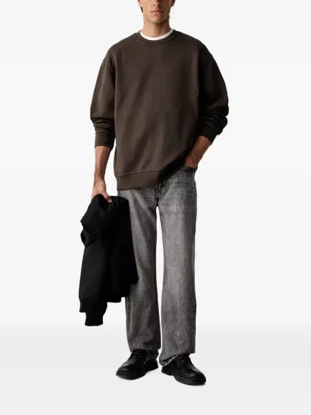 Blugi cu picior larg Levi's® din piele cu cordon cu talie înaltă albastru