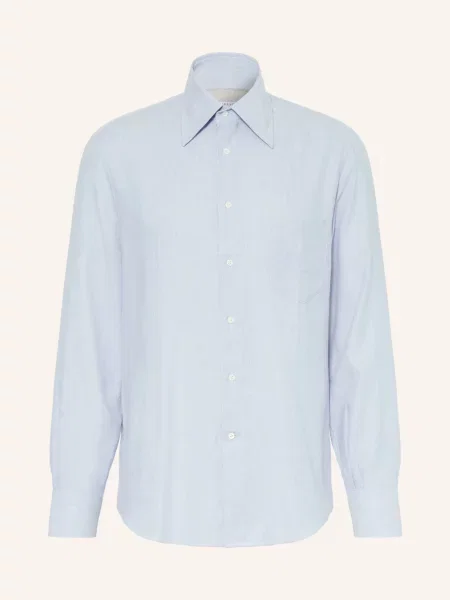 Brunello Cucinelli Koszula Comfort Fit blau