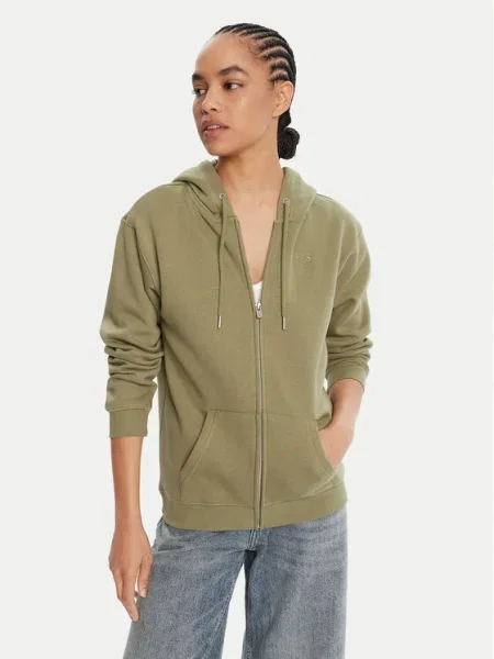 Roxy Суитшърт Surf Stoked Zipped Brushed зелен