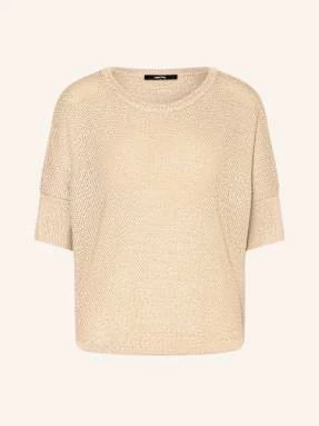 Sweter z dzianiny z prążkowanymi wykończeniami model ‘Telanor’ Someday