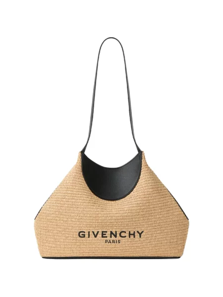 Geantă Givenchy cu imagine maro